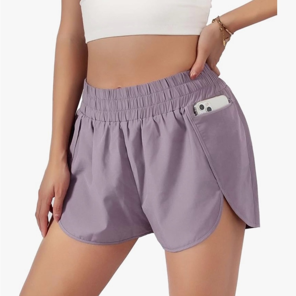 Women's Lavender Shorts 1.75”
